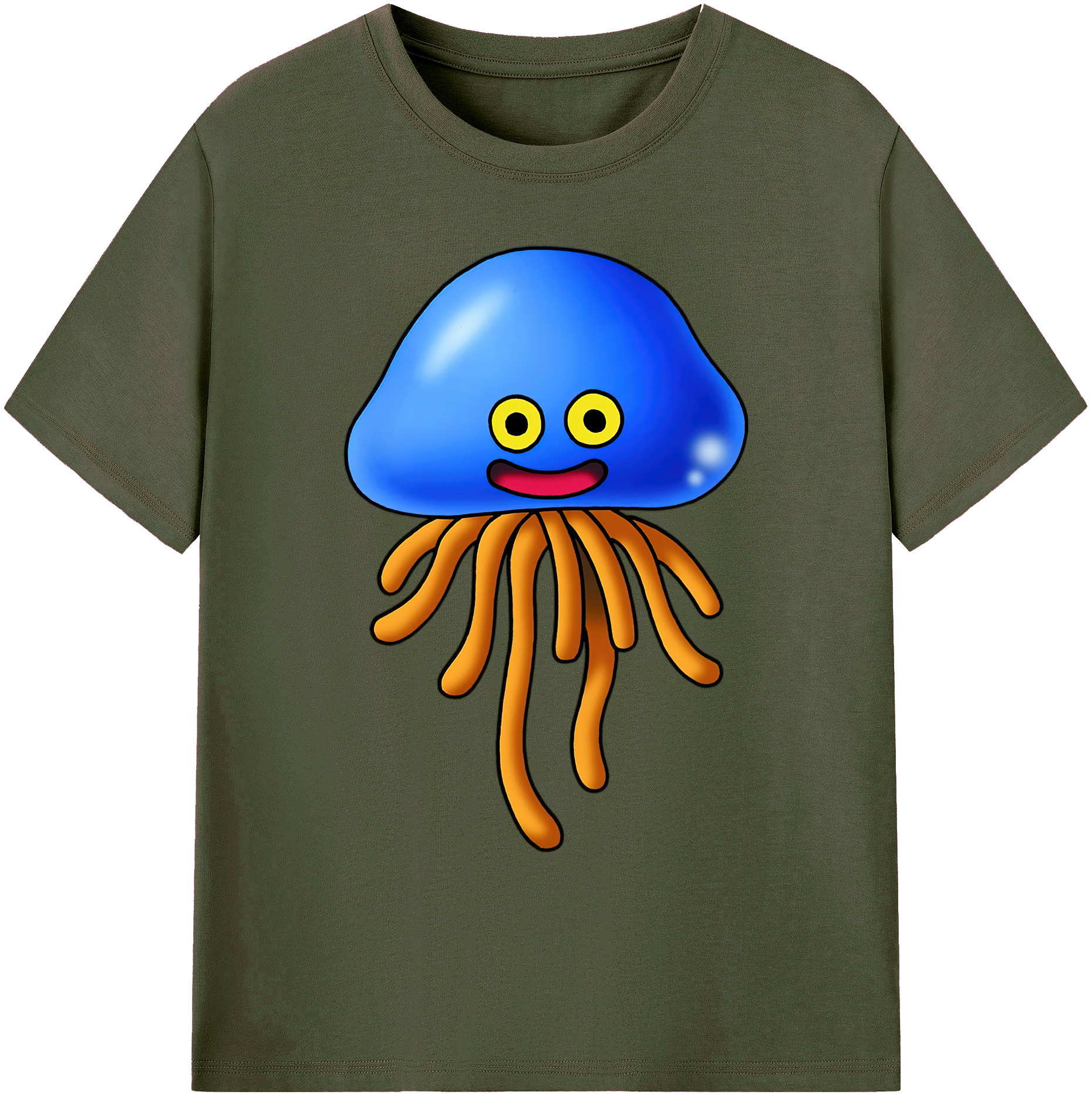 （画像用） ドラゴンクエスト Doragon Kuesuto Dragon Quest 綿100％ メンズ半袖Tシャツ｜肌触りやわらか＆通気性